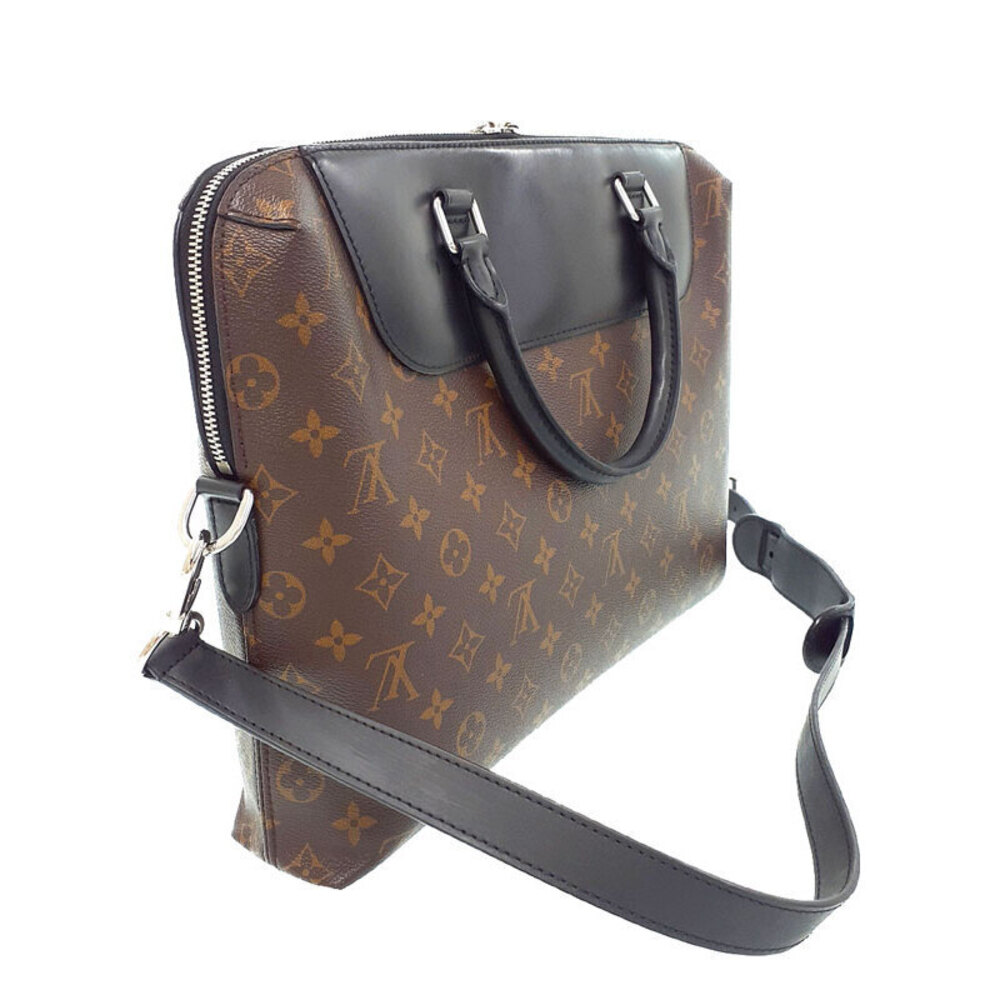 Louis Vuitton Document Business NM Bag PDJ Monogram Journey Porte Macassar